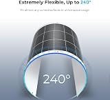 Renogy 100 Watt Flexible 12V Mono Solar Panel ETFE Ultra Thin Lightweight view 2