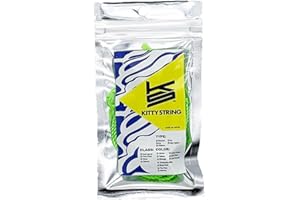 Kitty String First Class Pack of 10 Yo-Yo String - Normal YoYo String (Lime Green)