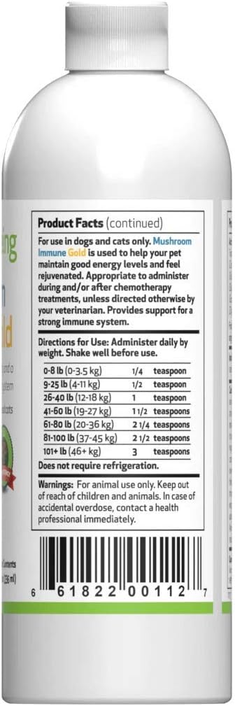 mushroom immune gold for dogs