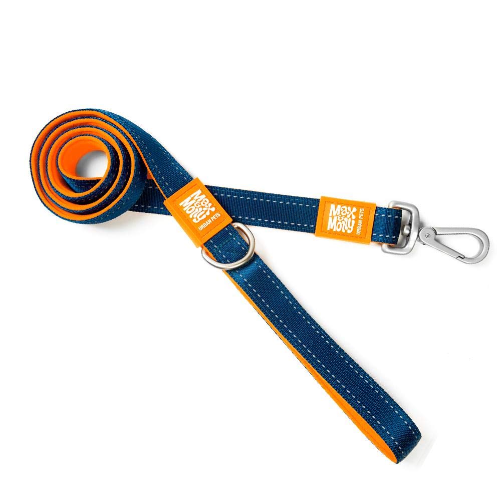 Max & Molly Short Leashes, Matrix Orange