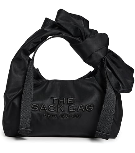 Marc Jacobs Women's The Sack Bag, Black, One Size: Handbags