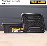 TOUGH MASTER 30L Storage Box Medium Durable Plastic Reinforced Lid Secure view 3