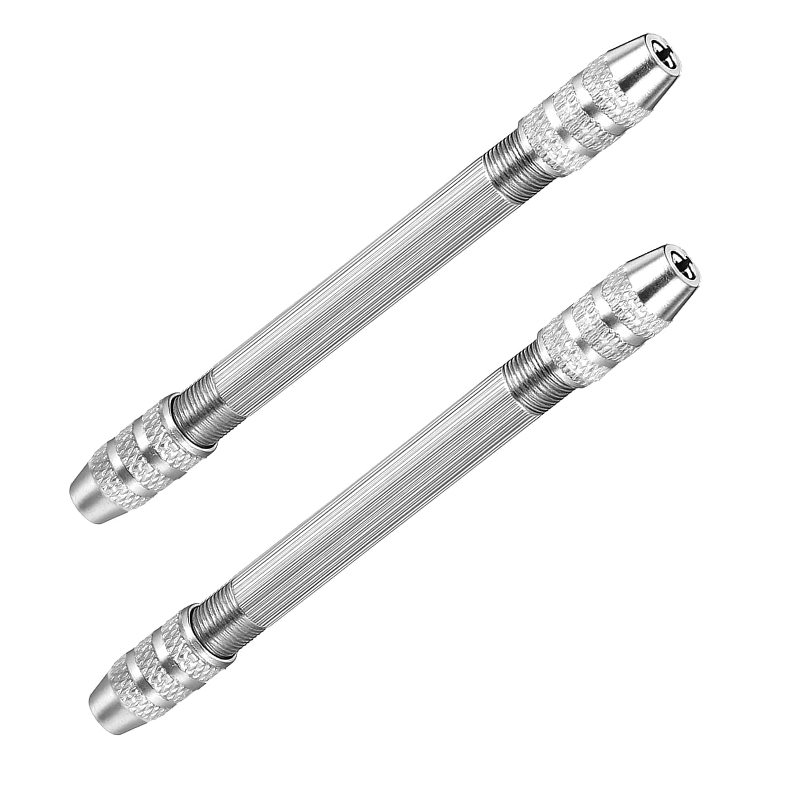Photo 1 of 2 PCS Double-Ended Pin Vise, Twisted Copper Wire Tool DIY Hand Drill Pin Vise DIY Jewelry Accessories for Winding Copper Wire Jewelry Making Tools