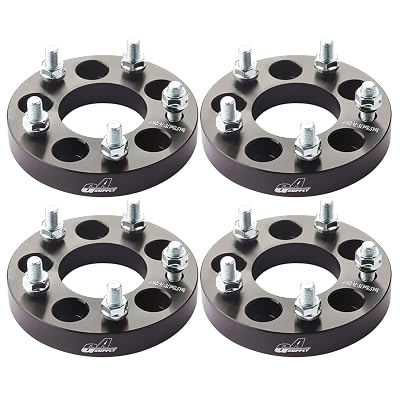 Wheel Adapters 5x4 To 5x114.3 – 25mm Thick, 12x1.5 Thread, High-Grade Aluminum 8 thumbnail image