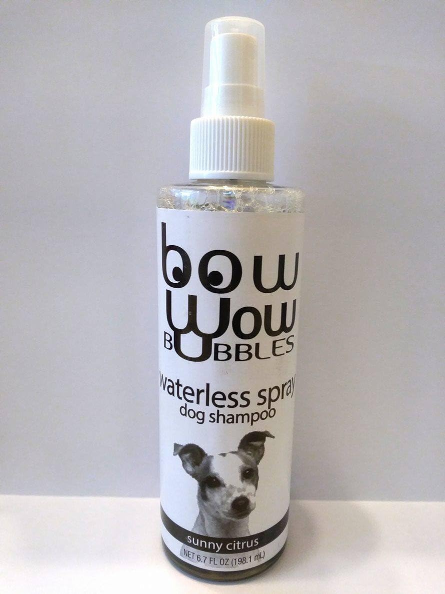 Bow Wow Bubbles Waterless Spray Dog Shampoo 6.7 Fl oz Amazon.ca Pet