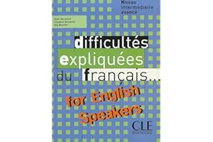 DIFFICULTES DU FRANCAIS FOR ENGLISH SPEAKERS