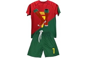 ARKEY BURDS Boys Soccer Jerseys Training Uniform Soccer Jersey for Kids Football Youth Jerseys 3 Piece