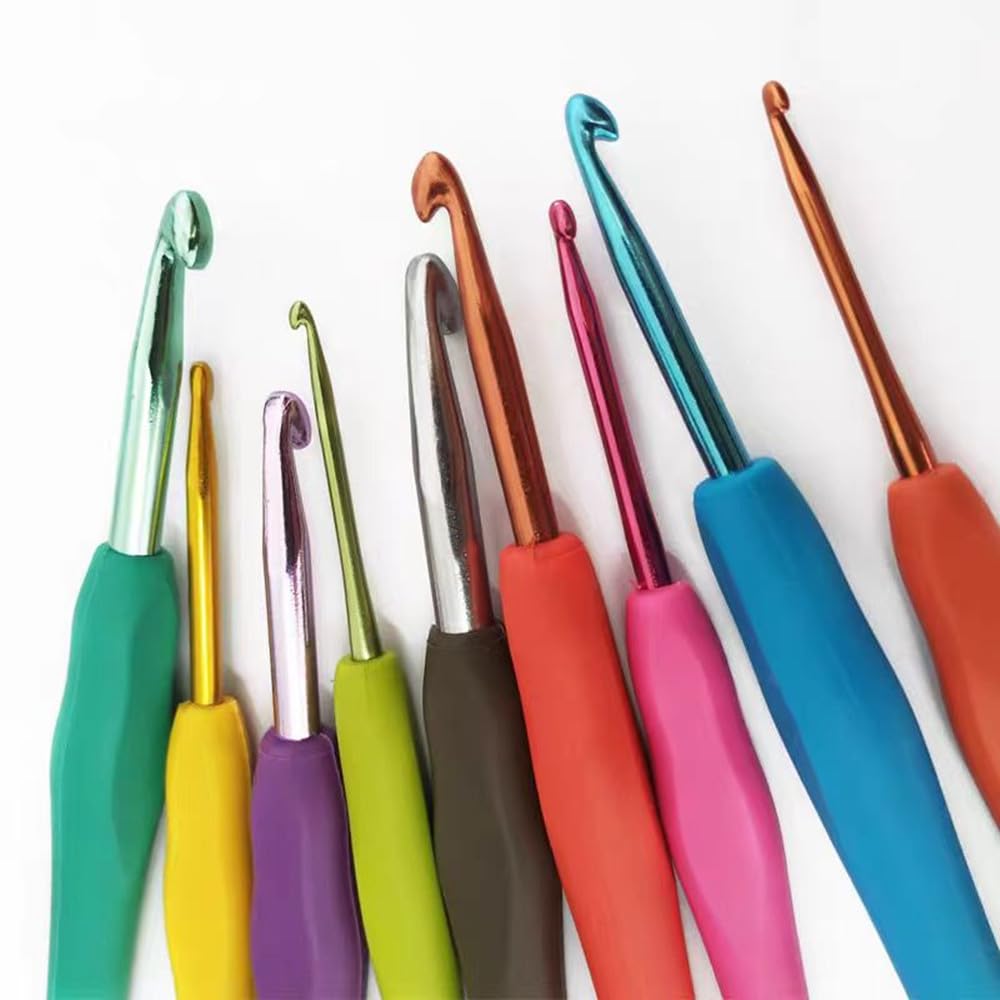 ZICALSO Crochet Kit for Beginners Adults,Beginner Crochet Kits with Yarn,Learn to Crochet Kit,Crochet Supplies,Ergonomic Crochet Hooks and Small Crochet Hooks