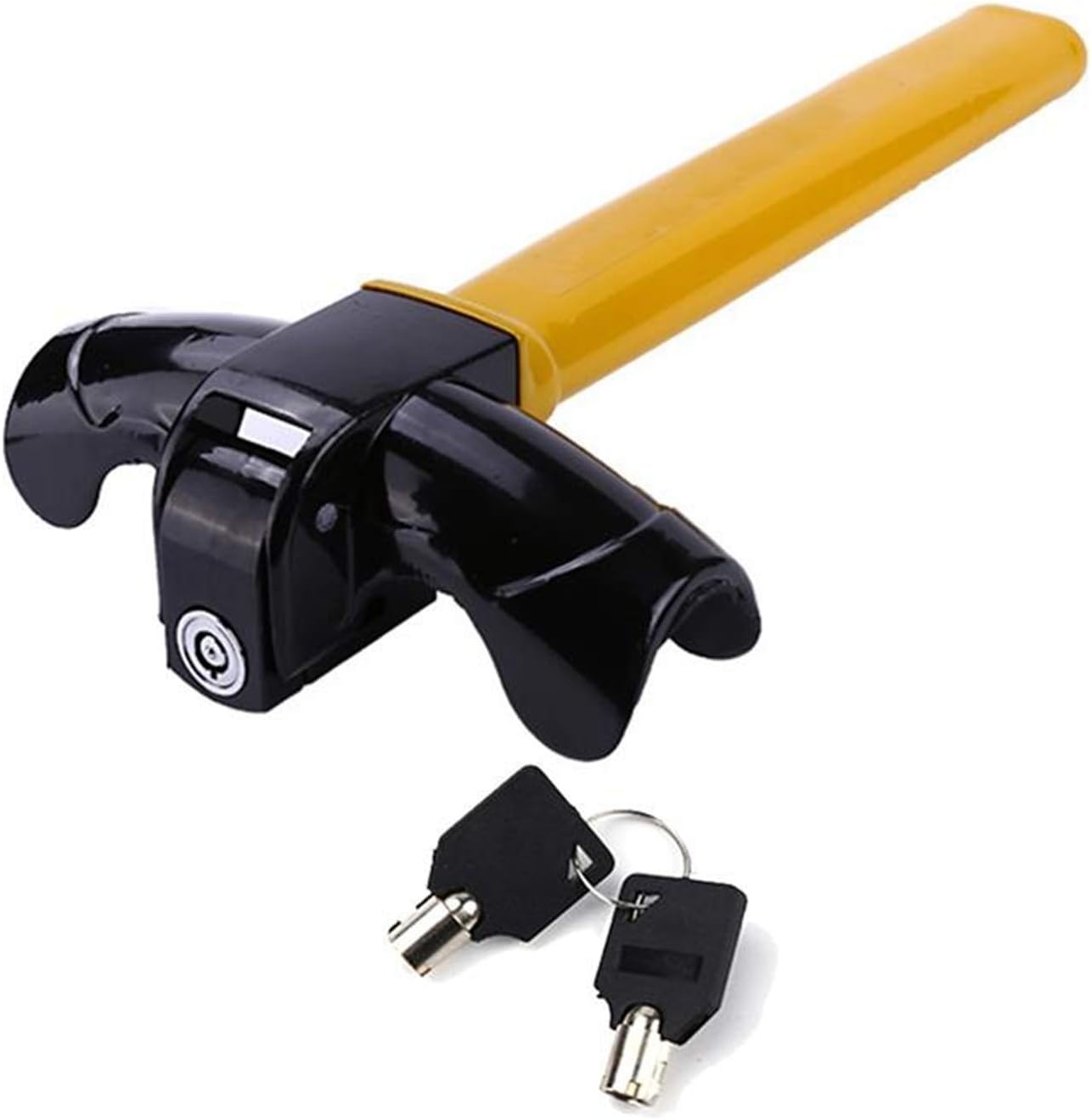 1pc Car Steering Wheel Lock Alloy Steering Wheel AntiTheft Lock Rotary