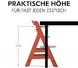 hauck Alpha+ Cork Wooden High Chair Beech 6m-90kg 5-Point Strap view 3