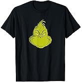 Dr. Seuss Classic Grinch Face T-Shirt