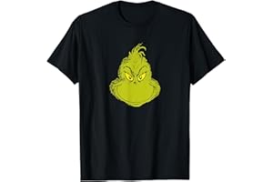 Dr. Seuss Classic Grinch Face T-Shirt