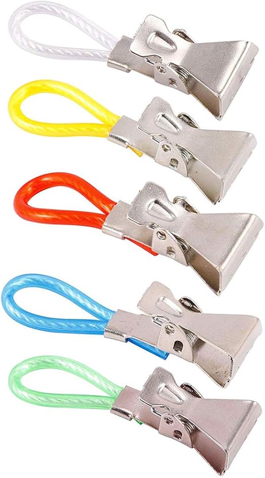 Shengnong 5 Stuck Geschirrtuch Klammern Zum Aufhangen Haken Fur Handtuch Geschirrtuch Fur Zuhause Kuche Badezimmer Amazon De Kuche Haushalt