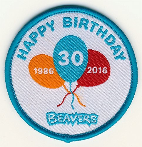 Scouting Beavers 30th Birthday Badge