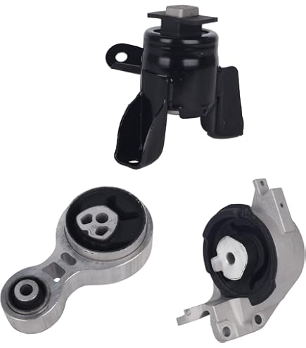 Engine & Transmission Mount 3Pcs Set fits Ford Fusion, Mercury Milan. 2