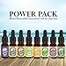 8 Pack Essential Oil Set with Dropper [RELAXING SCENT] - Glass Amber Bottle Organic Pure Therapeutic French for Diffuser, Aromatherapy, Headache, Pain, Sleep-Perfect For Candles Massage 10ml (0.33oz)