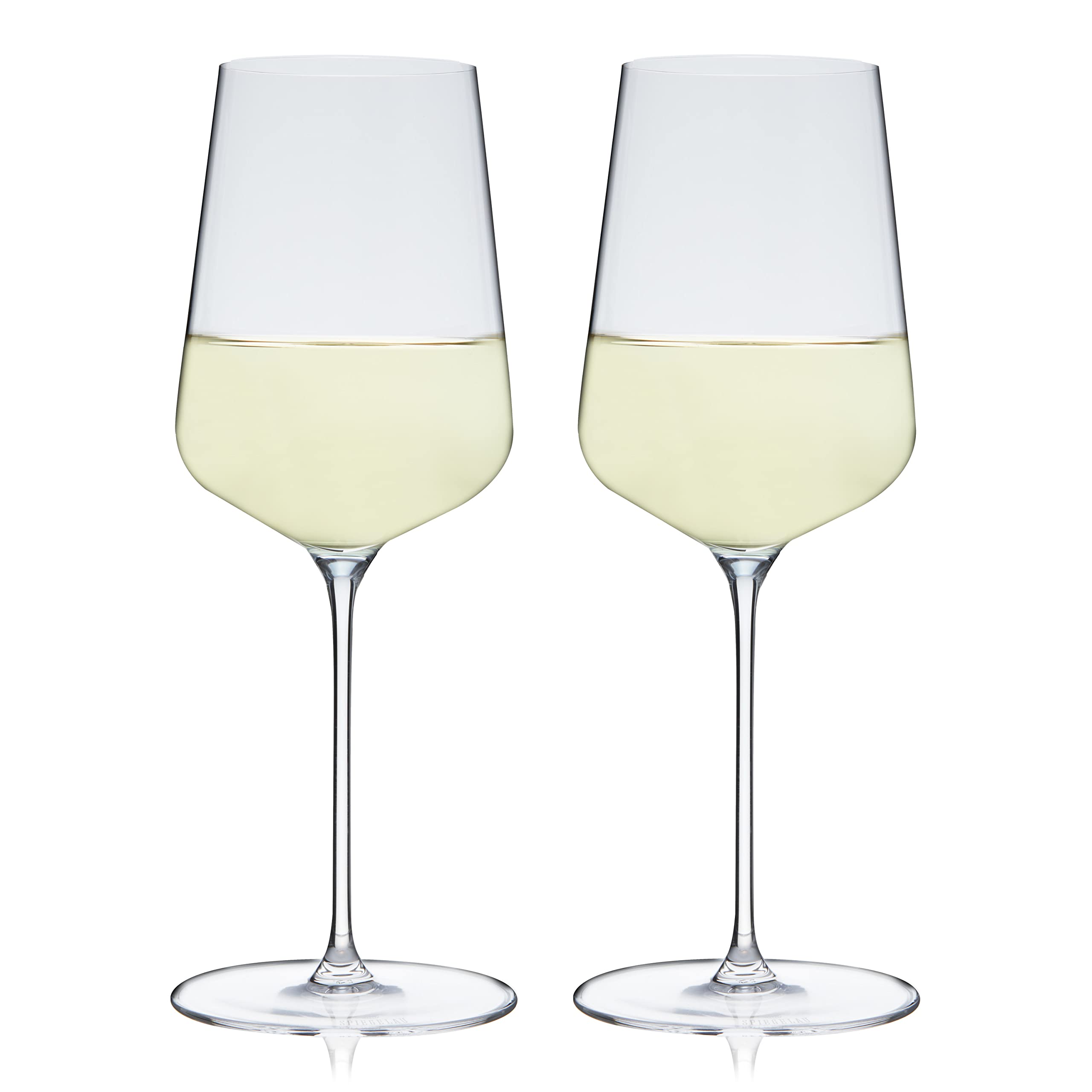 Spiegelau Definition Crystal White Wine Glasses, Sleek and Lightweight Design, Elegant Glassware for Wedding Gifts, Birthday Gifts, Home Bar, Hosting Essentials, 15.2 oz, Set of 2