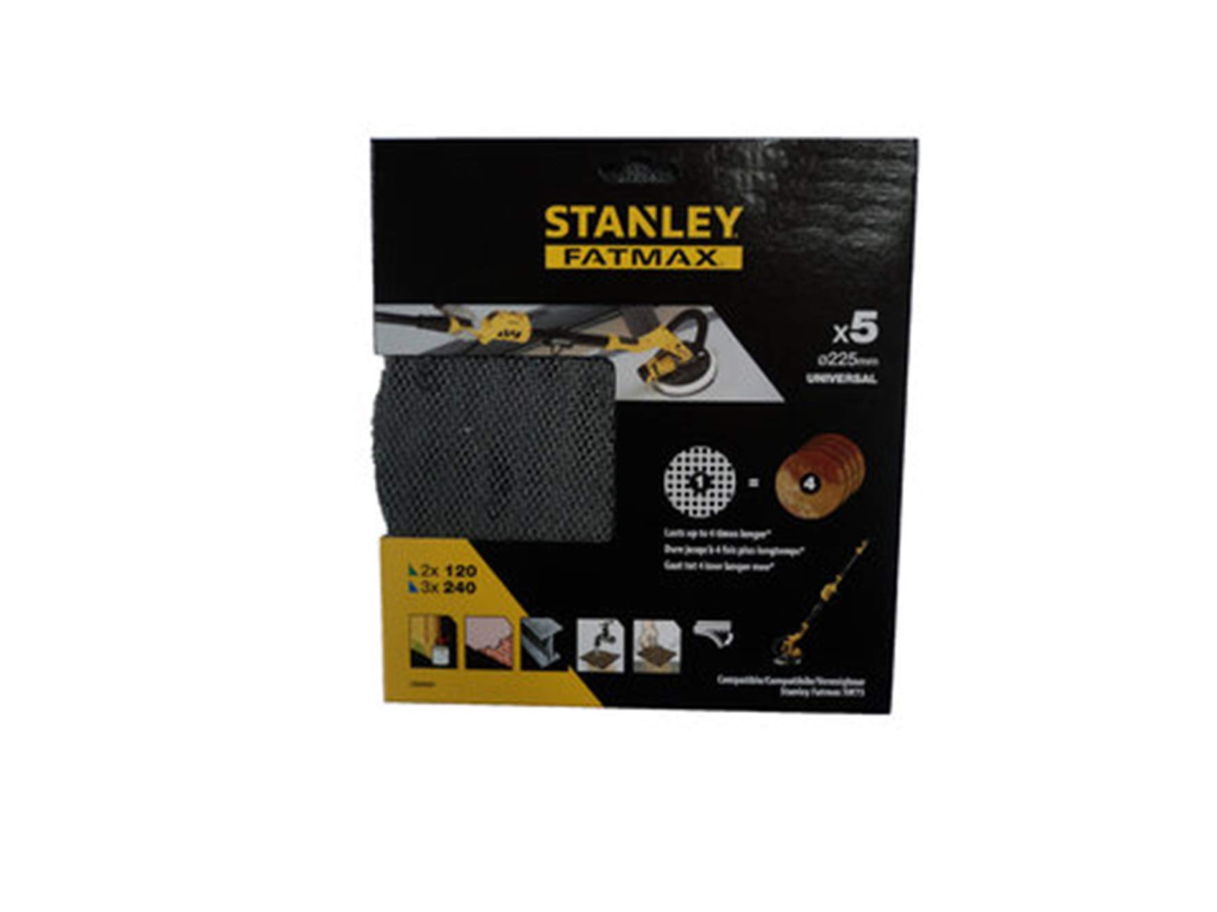 Hojas abrasivas en juego para lijadora de pared 5041125