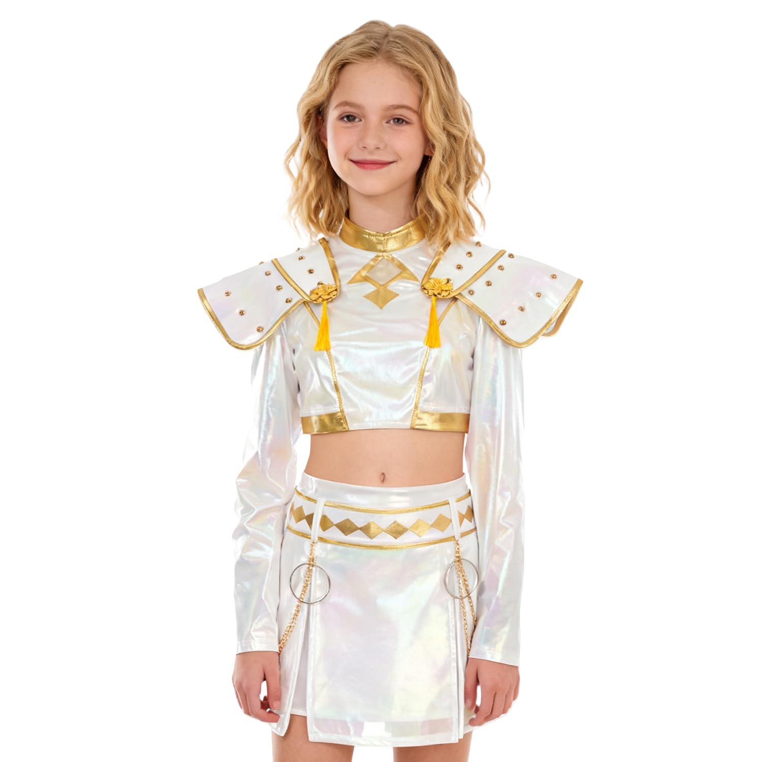 HIDLY Cute Halloween Demon Costumes Pop Singer