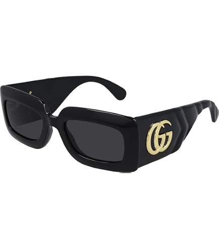 Gucci GG1425S Black/Grey 53/21/145 women Sunglasses at Amazon