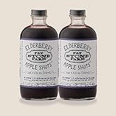 Fat Stone Farm Elderberry Apple Shots 2x 9.3 fl. oz bottles (New)