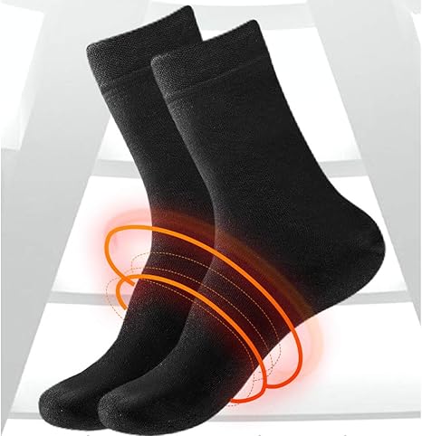 Amazon Co Jp 多機能 靴下メンズ トレッキング ソックス 充電と冬のスキーなどのアウトドア活動に適した暖房ソックスブラックフリーサイズ 室内でも外出でもとっても重宝しています 色 Black Size Free Size ホーム キッチン