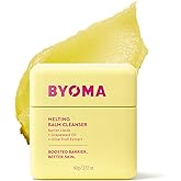 BYOMA Melting Balm Facial Cleanser - Buttery Soft Cleansing Balm for Skin Barrier Repair - Tri-Ceramide Face Wash for Sensitive Skin & All Skin Types - Deeply Hydrated Skin, No Oily Residue - 2.12 oz