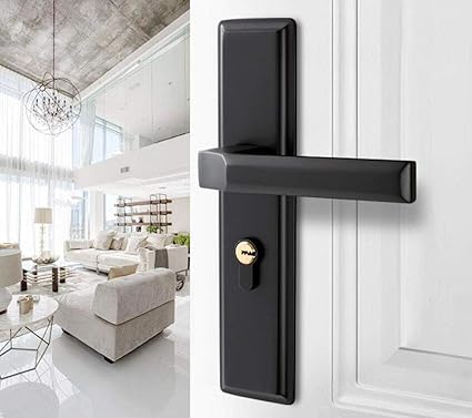 Amazon Com Jbhurf Indoor Bedroom Door Lock Household Simple