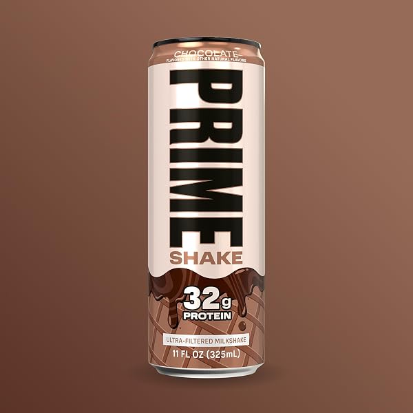 PRIME SHAKES, CHOCOLATE, 32G PROTEIN SHAKE FOR MUSCLE SUPPORT & RECOVERY, ULTRA-FILTERED MILK, LACTOSE FREE, LOW SUGAR, LOW CALORIE, READY TO DRINK, 11 FL OZ, 12 PACK