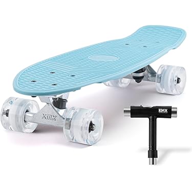 Amazon.com : KMX Skateboard 22 Inch, Classic Cruiser Skateboard