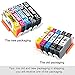Kingway 5 Color 564 XL Compatible Ink Cartridge Replacement for 564XL 1 set Used in Photosmart 5520 6510 6520 7520 7525 D5460 D7560