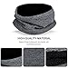 Vbiger Winter Warm Knit Hat + Scarf + Touch Screen Gloves ,Unisex 3 Pieces Knitted Set for Men Women (Grey) One Size