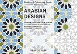 Pepin Press Arabian Designs: Postcard Colouring Book (96259) (Postcard Colouring Books) (English and German Edition) by