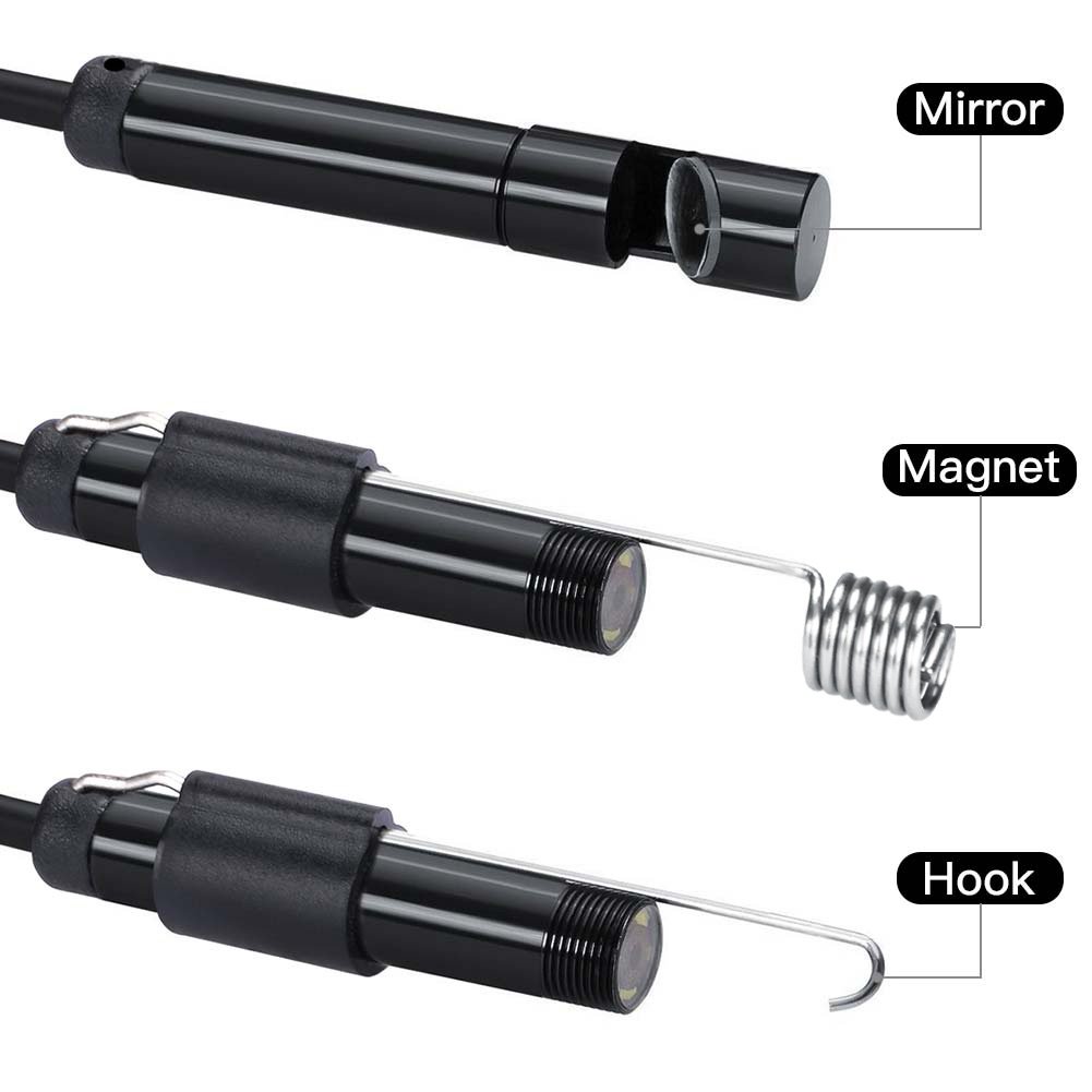 2 In 1 Smartphone USB Endoscope Inspection Camera,CrazyFire 5.5mm