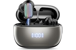 AI Language Translator Earbuds Real Time, Earbuds 3-in-1 Translation Headphones for Travel Business Learning, Black