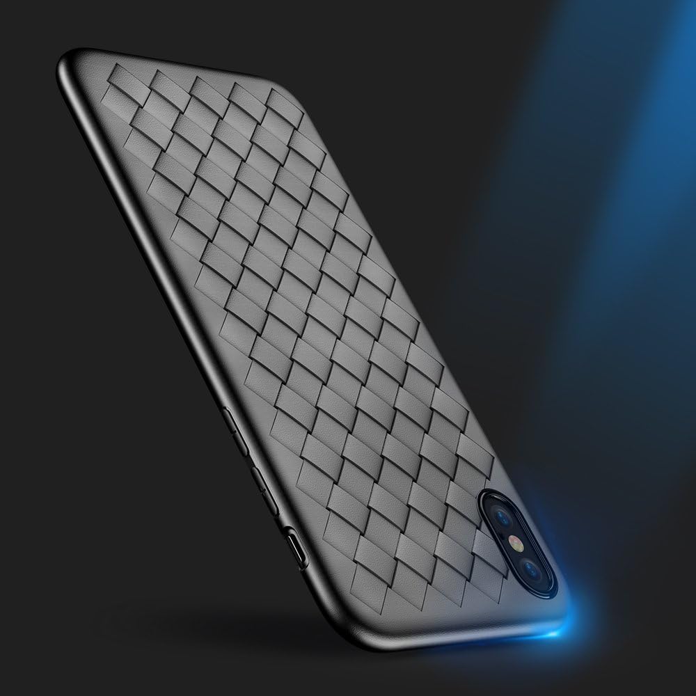 RareBella Ultra Slim Super Thin Protective Armor Anti Scratch Tough Fit Design Cover for Apple iPhone Xs Max 2018 (Black)