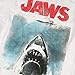 Jaws Vintage Poster T Shirt and Exclusive Stickers