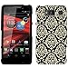Motorola Droid Razr Maxx HD Case, Snap On Cover by Trek Beautiful Vintage on Black Firm Case