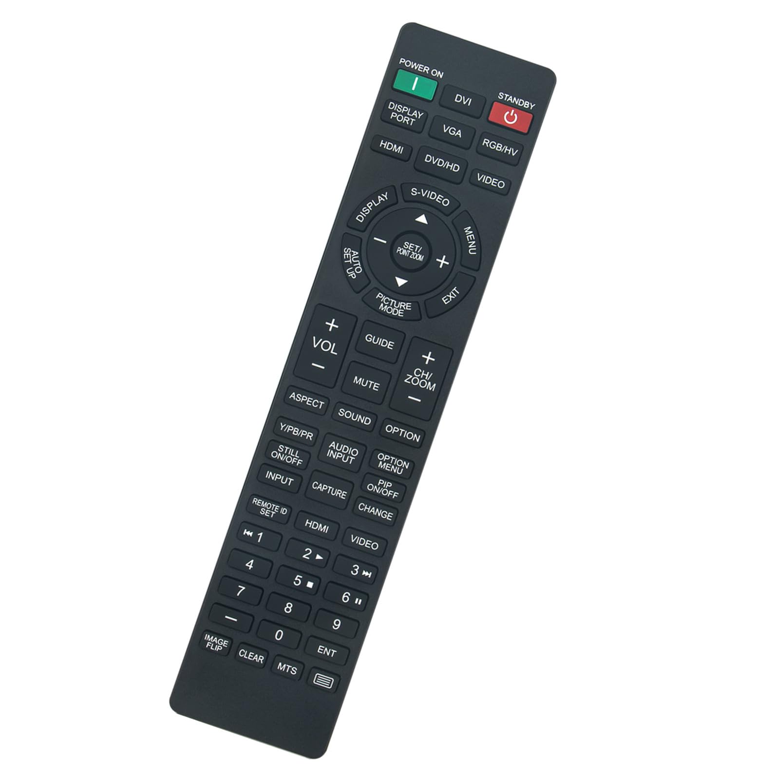 RU-M117 RU-M121 VINABTY Replace Infrared Remote Control Fit for NEC ru-m117 Projector