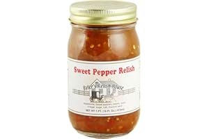 Byler's Relish House Homemade Amish Country Sweet Pepper Relish 16 oz.