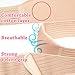 Maternity Belt - Pregnancy Belt (49 inches) + 4 Bonus Baby Corner Guards + 1 Cute Baby Bib - Lower Back and Pelvic Support - Adjustable Prenatal Cradle by Humhumhome - 1 size, Beige