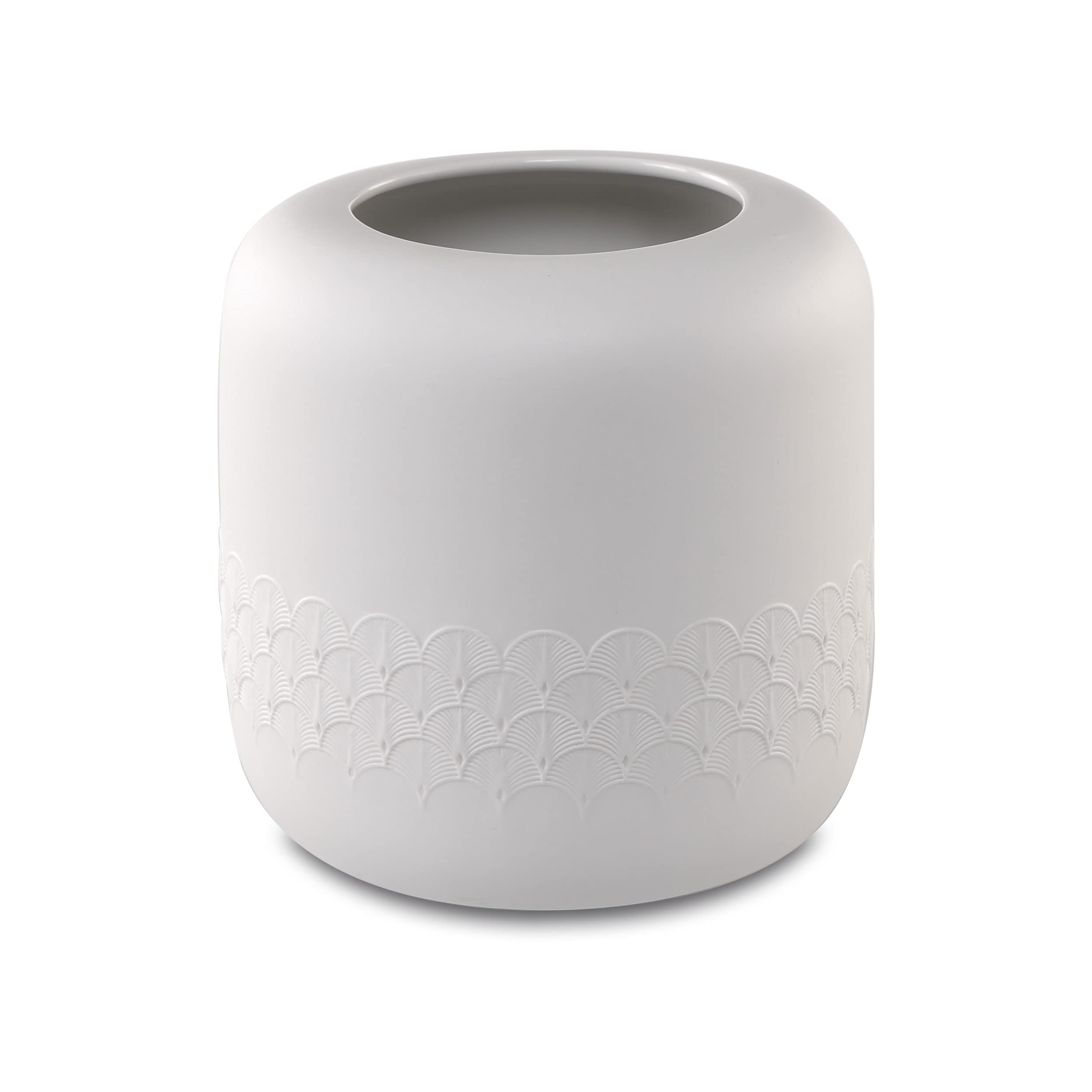 Goebel Vase, Porcelain, White, 15x15x16 cm