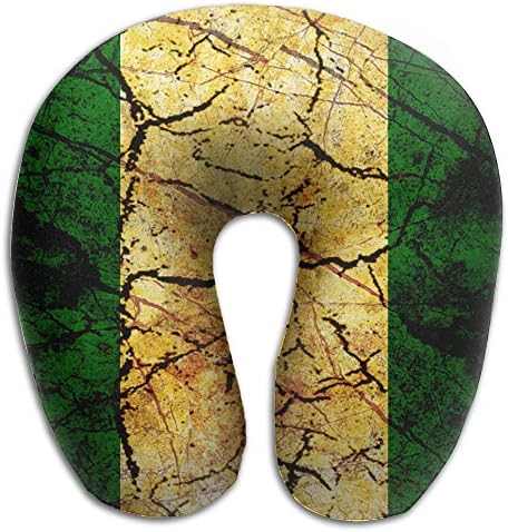 Vintage Nigeria U Shaped Pillow Travel Pillow Duplex Print Neck Pillow