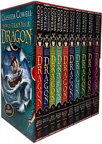 How To Train Your Dragon 12 Books Collection Set By Cressida