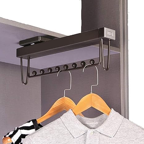 Perchero extraible para armarios | Percheros de pared, percheros de pie...