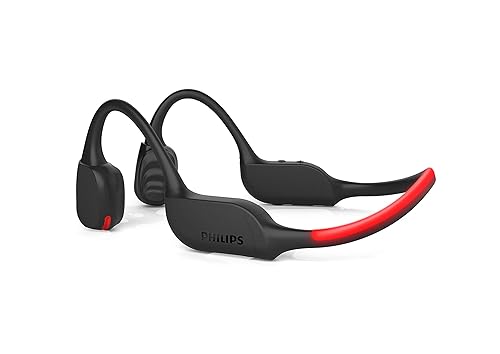 PHILIPS A7607 Bone Conduction Headphones,Wireless Bluetooth Open