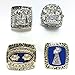 New York Giants Super Bowl 1986 1990 2007 2011 XXI XXV XLII XLVI Ring Set (11)