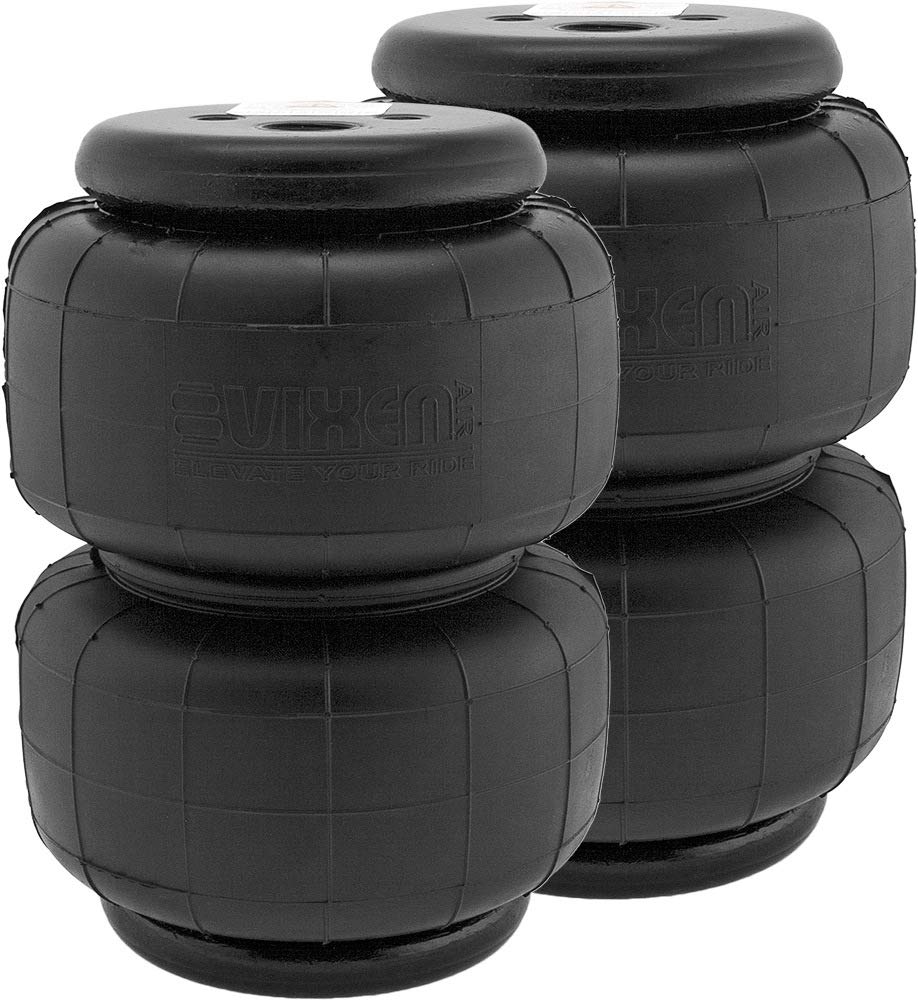 Buy Vixen Air 1/2" NPT Single Air Port Suspension Air Spring/Air Bag