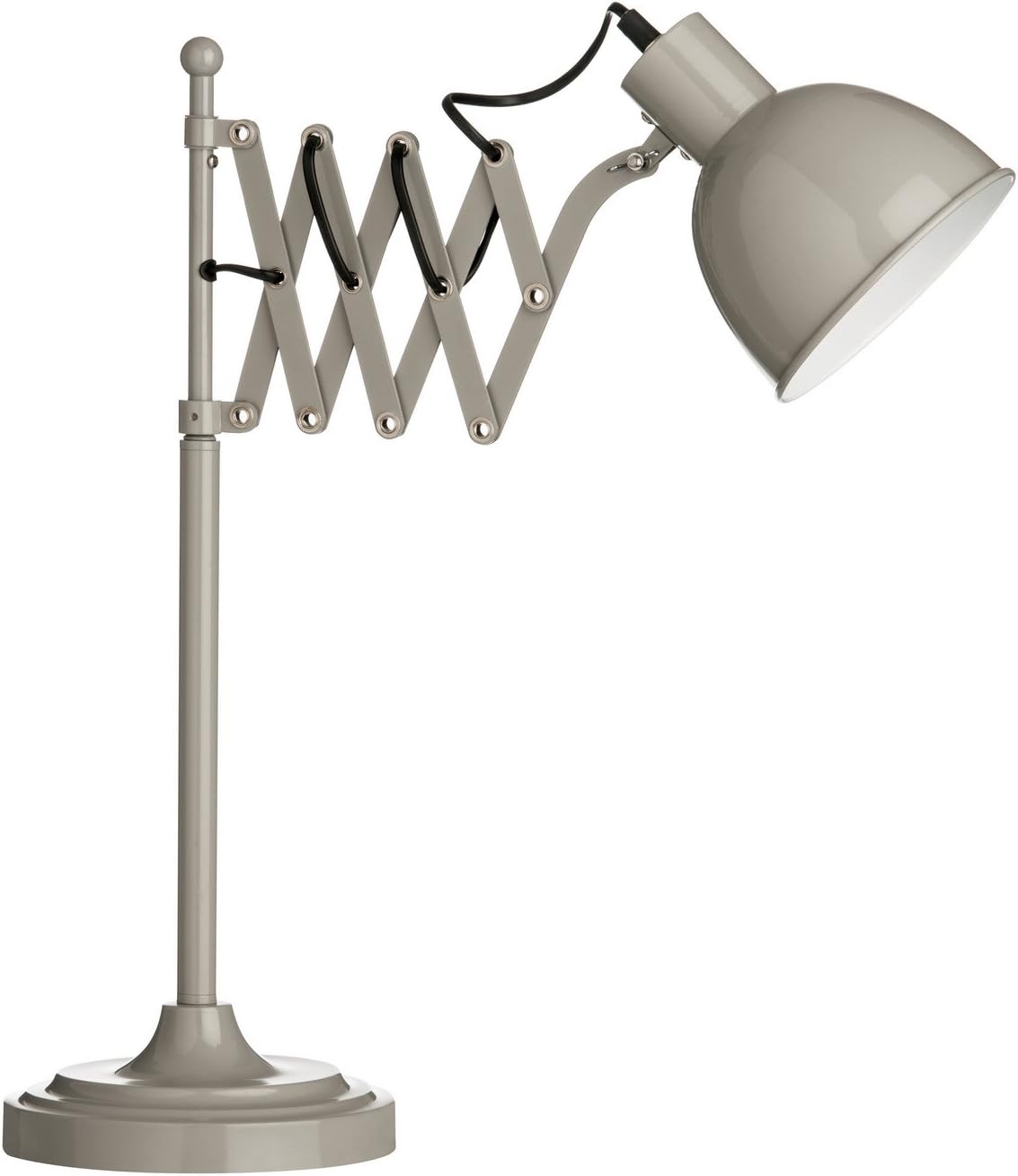 Premier PREM-2501918 Table Lamp, Metal, Grey