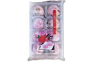 GEO BOUNTY Dafuku strawberry Mochi 7.56OZ Japanese sweet desert snacks - Sweets Traditional food - Roayl Family Food Made